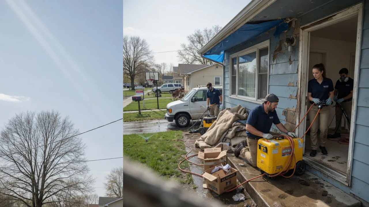 Basement Flood Cleanup in Moscow, AR near me